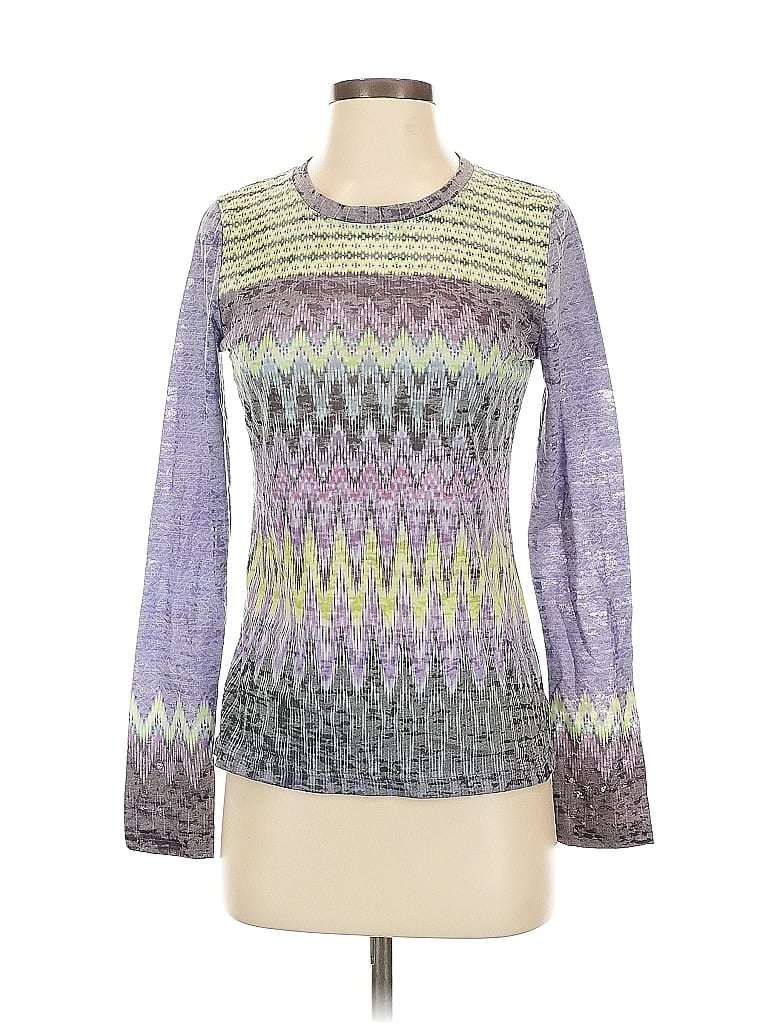 Pre-owned Prana Long Sleeve T-shirt In Purple