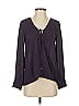 WAYF 100% Polyester Purple Long Sleeve Blouse Size XS - photo 1
