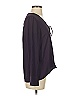 WAYF 100% Polyester Purple Long Sleeve Blouse Size XS - photo 3