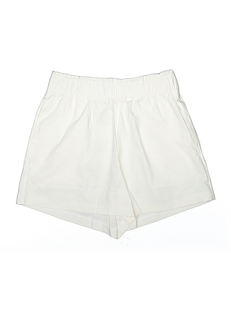 Ellandemm Solid Ivory Shorts Size XL - photo 1