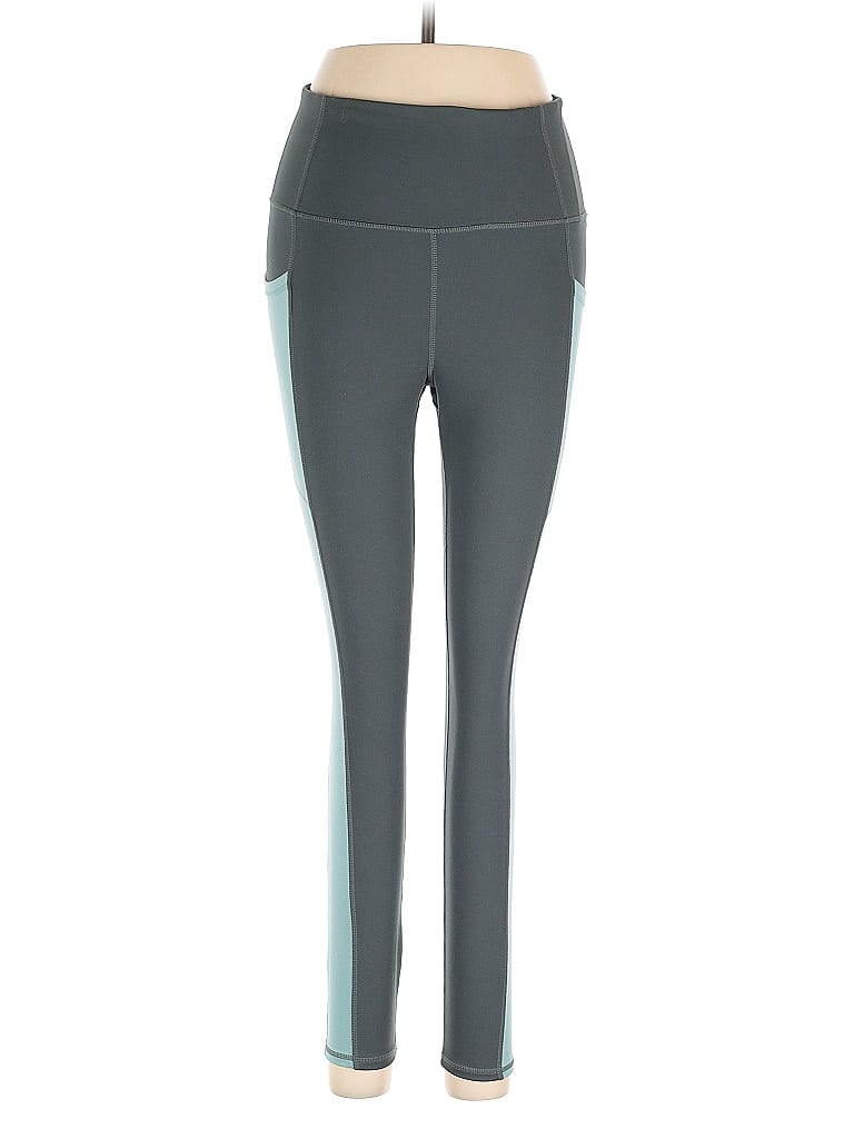 Pre-owned Gaiam Active Pants In Blue