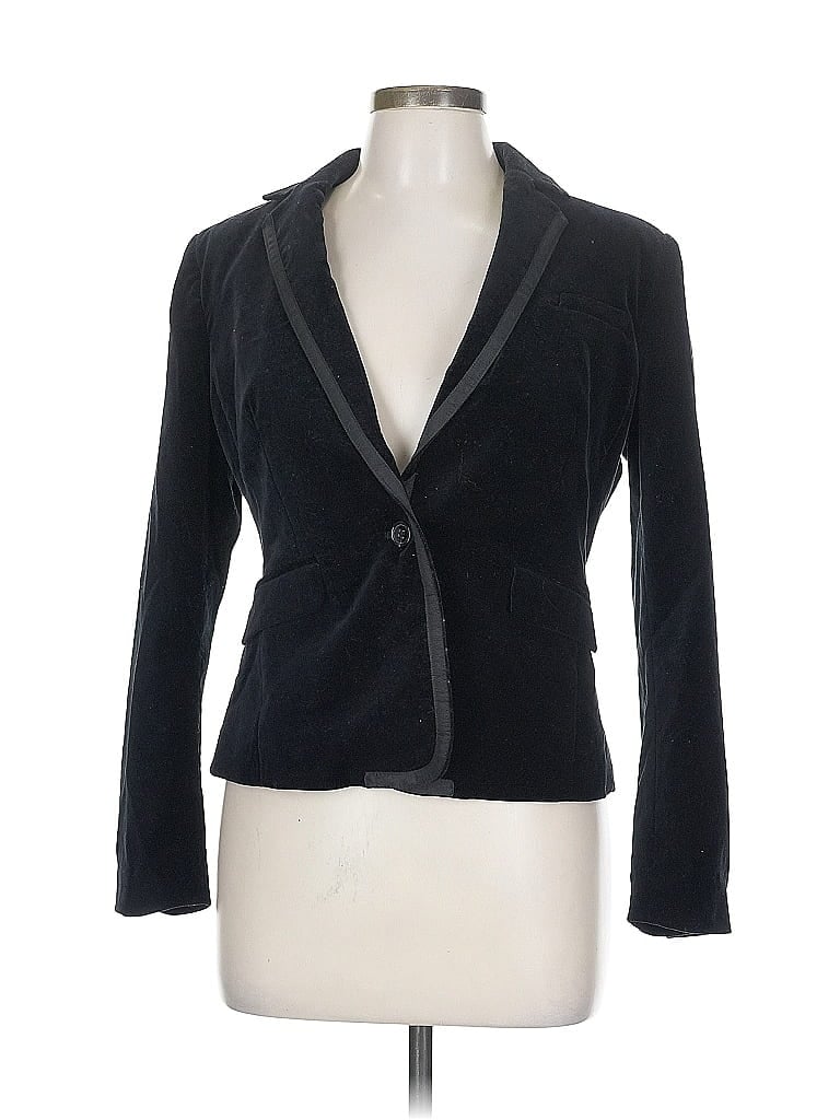 Pre-owned Banana Republic Blazer Jacket In Black