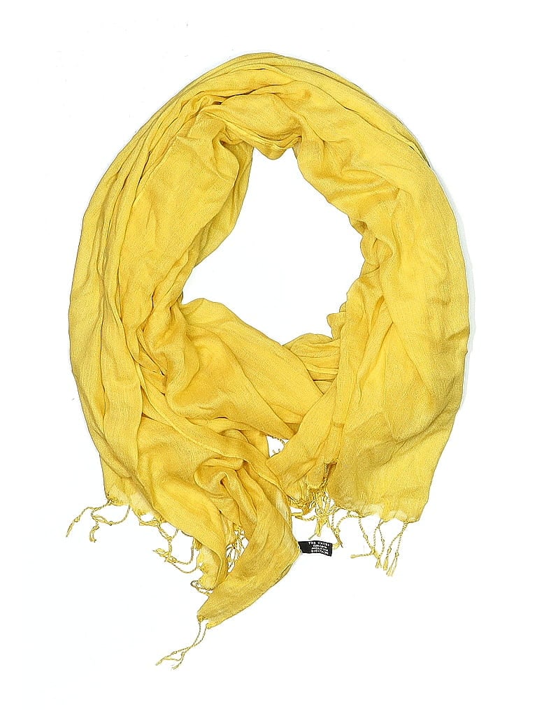 Pre-owned The Limited Scarf In Yellow