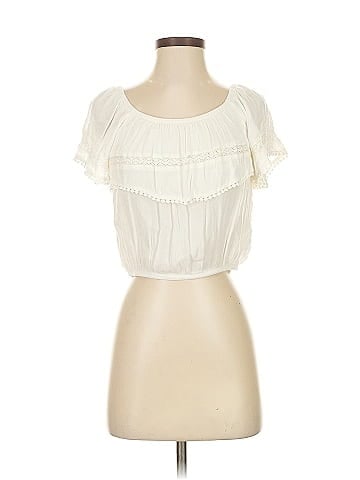 H&M Loves Coachella Short Sleeve Blouse (view 1)