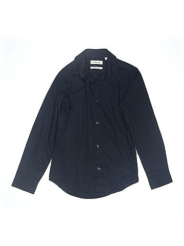 Calvin Klein Long Sleeve Button-Down Shirt (view 1)