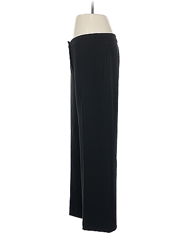 St. John Caviar Black Dress Pants Size 8