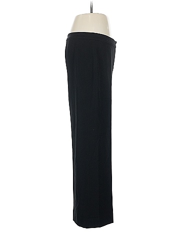St. John Caviar Black Dress Pants Size 8