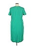 Roaman's Solid Green Casual Dress Size 16 - photo 3