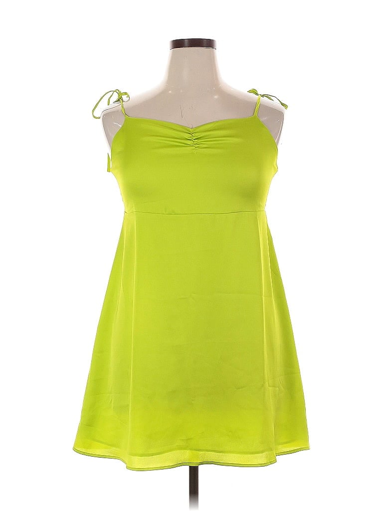 Pre-owned Bp. Casual Dress In Green