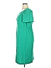 Roaman's Solid Green Casual Dress Size 16 - photo 5