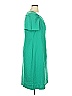 Roaman's Solid Green Casual Dress Size 16 - photo 4
