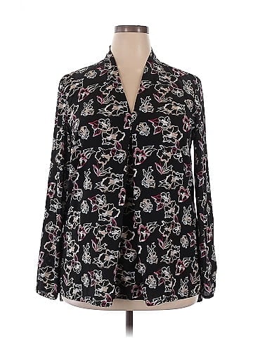 Attention Long Sleeve Blouse (view 1)