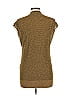 Lanvin Brown Gold Sleeveless Top Size L - photo 2
