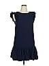 CeCe Solid Blue Casual Dress Size 14 - photo 1