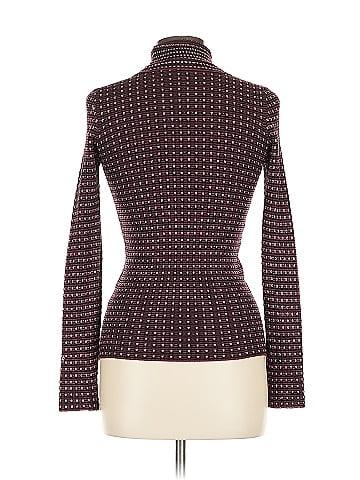 M Missoni Burgundy Long Sleeve Turtleneck Size EU (IT) 44 / US 8
