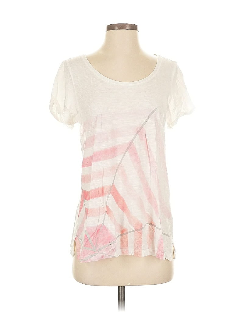 Click to view more detailed imagery on our partner's website Pre-owned Yellow Box Short Sleeve T-shirt In White