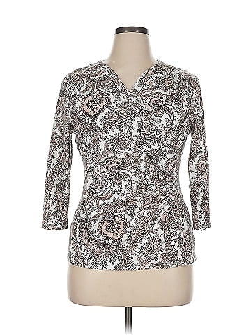 Talbots Outlet 3/4 Sleeve Blouse (view 1)