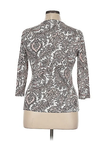 Talbots Outlet 3/4 Sleeve Blouse (view 2)