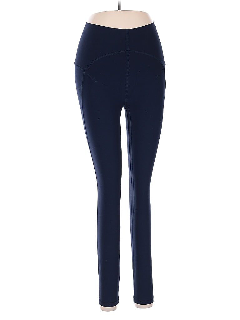 Pre-owned Lululemon Athletica Active Pants In Blue