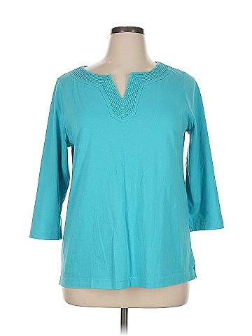 Talbots Outlet 3/4 Sleeve Top (view 1)