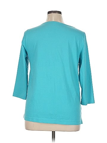 Talbots Outlet 3/4 Sleeve Top (view 2)