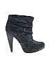 Elizabeth and James Black Ankle Boots Size 7 1/2 - photo 1