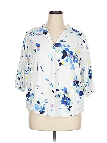 For Cynthia Short Sleeve Blouse (view 1)