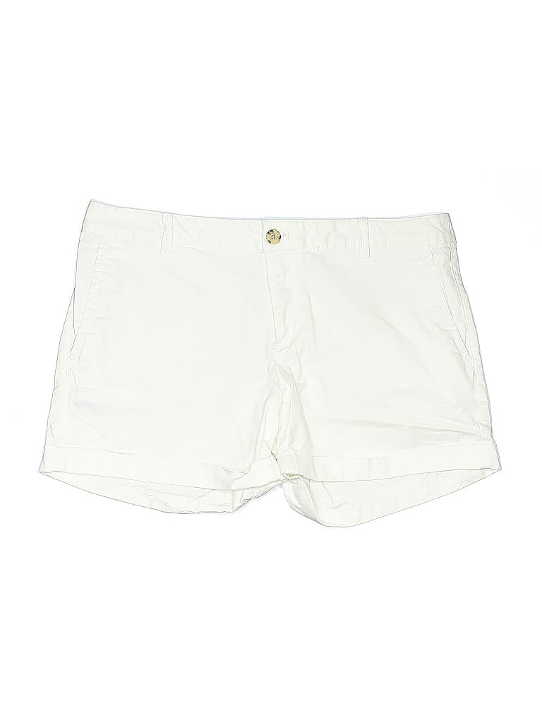 Click to view more detailed imagery on our partner's website Pre-owned Banana Republic Khaki Shorts In White