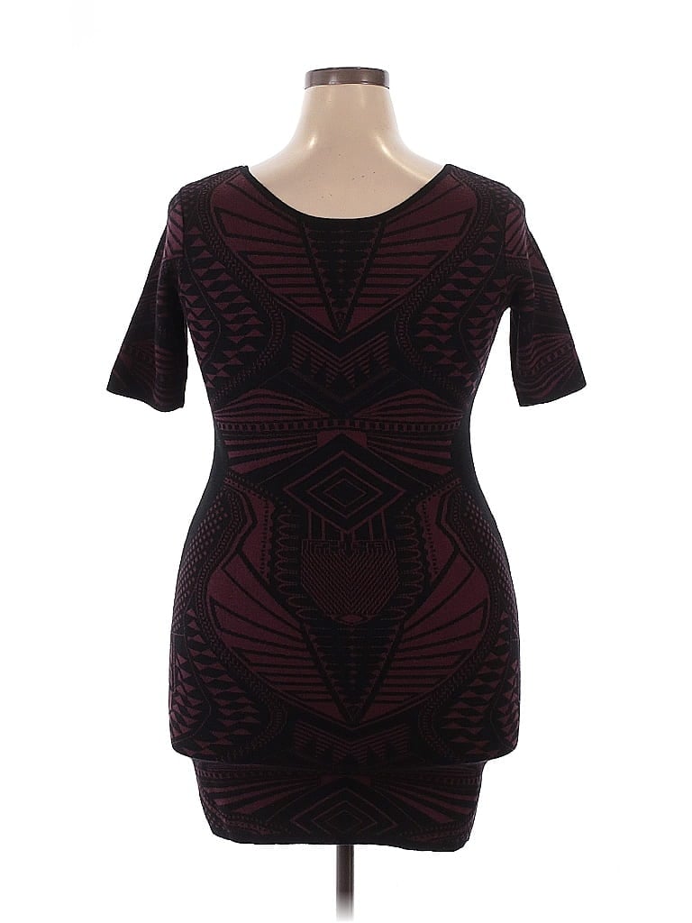 Pre-owned Rue21 Cocktail Dress In Burgundy