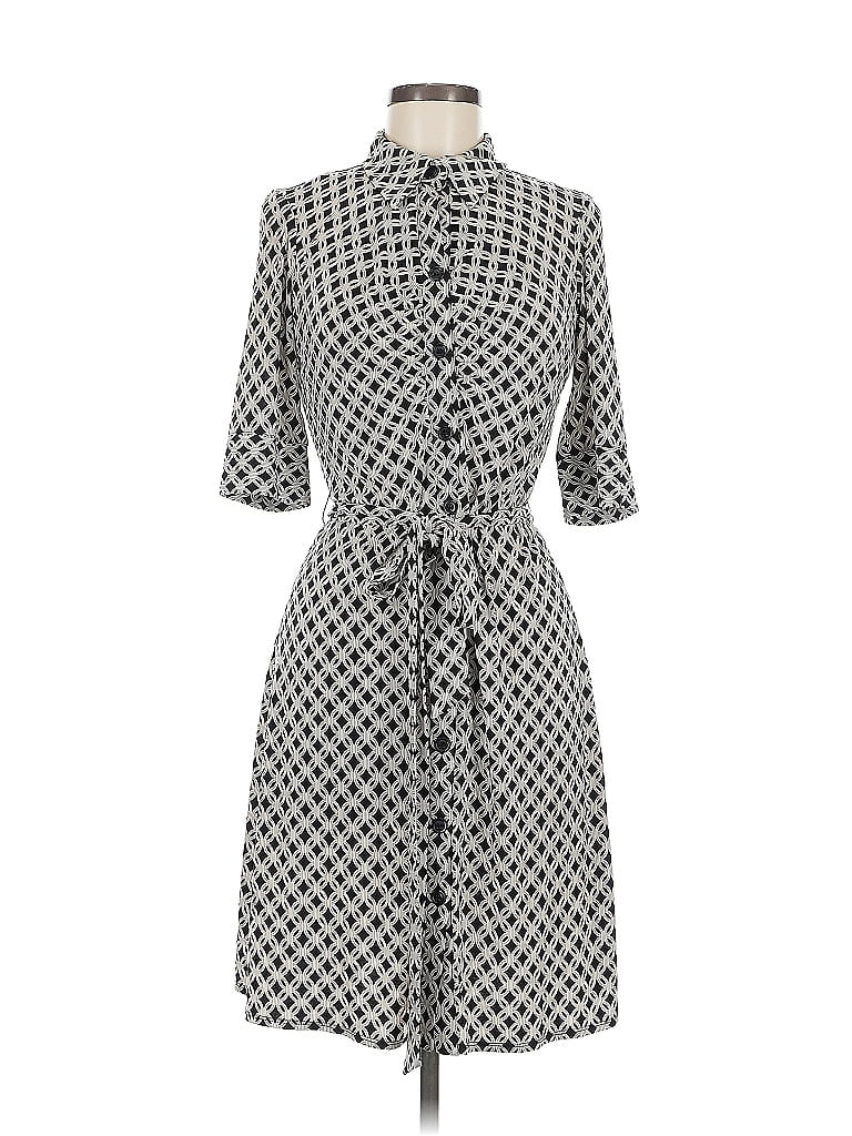 Pre-owned Laundry By Shelli Segal Casual Dress In Gray