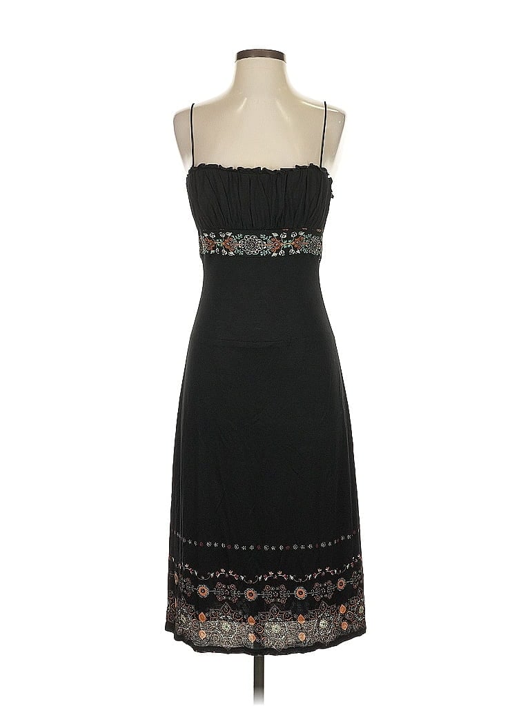 David Meister 100% Rayon Black Cocktail Dress Size 4 - photo 1