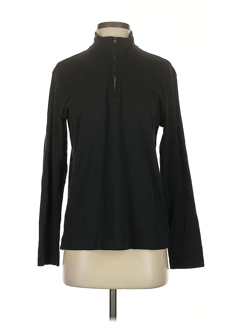 Pre-owned Banana Republic Turtleneck Sweater In Black