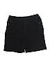 Curve Appeal Solid Black Shorts Size 29 waist - photo 1