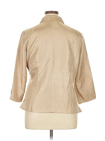 Carole Little 3/4 Sleeve Silk Top (view 2)
