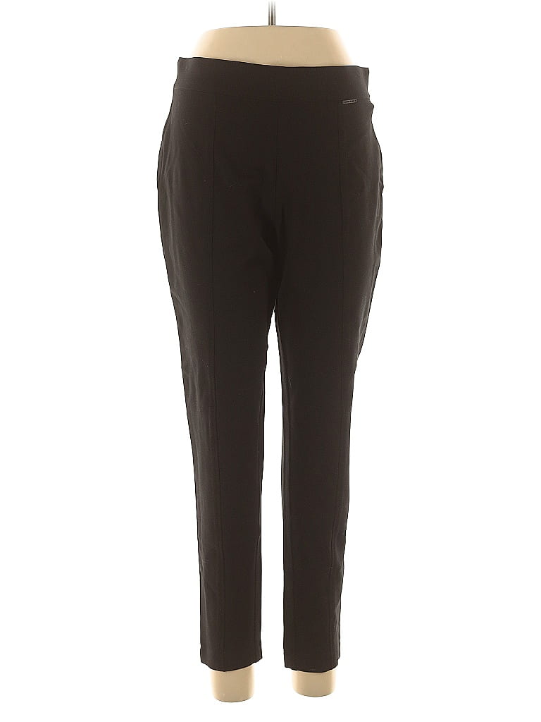 Pre-owned Anne Klein Active Pants In Brown