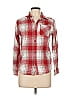 Levi's Plaid Red Long Sleeve Button-Down Shirt Size 13 - photo 1