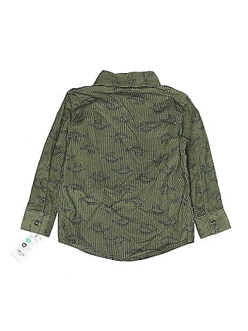 Carter's Long Sleeve Button-Down Shirt (view 2)