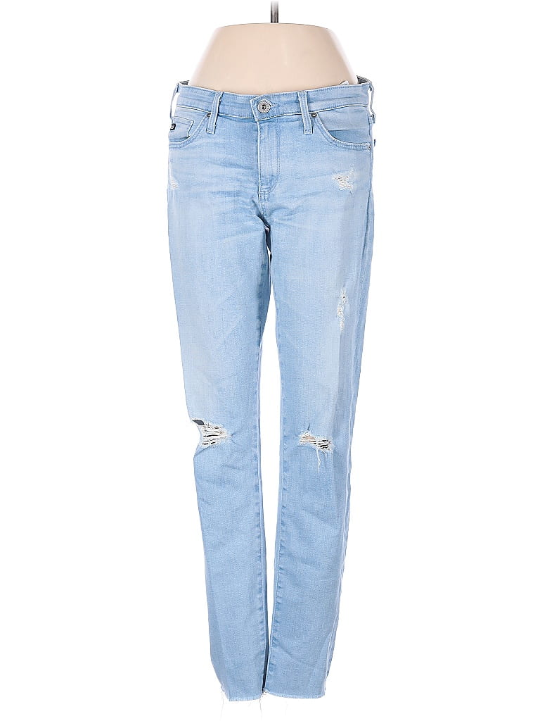 Pre-owned Adriano Goldschmied Jeans In Blue