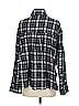 Zara Plaid Black Long Sleeve Button-Down Shirt Size S - photo 2