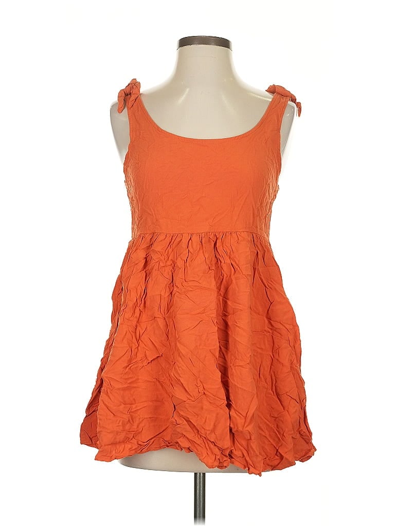 Click to view more detailed imagery on our partner's website Pre-owned Forever 21 Casual Dress In Orange