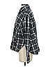 Zara Plaid Black Long Sleeve Button-Down Shirt Size S - photo 5