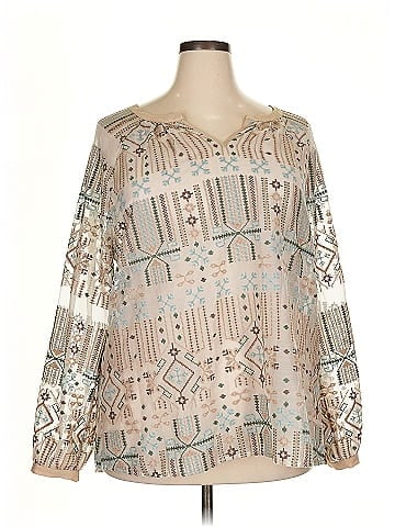 Soft Surroundings Long Sleeve Blouse (view 1)