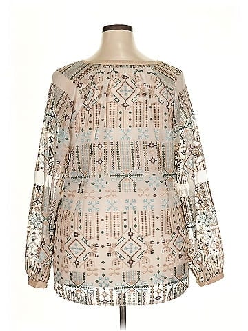 Soft Surroundings Long Sleeve Blouse (view 2)