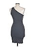 Monrow Solid Gray Cocktail Dress Size L - photo 2