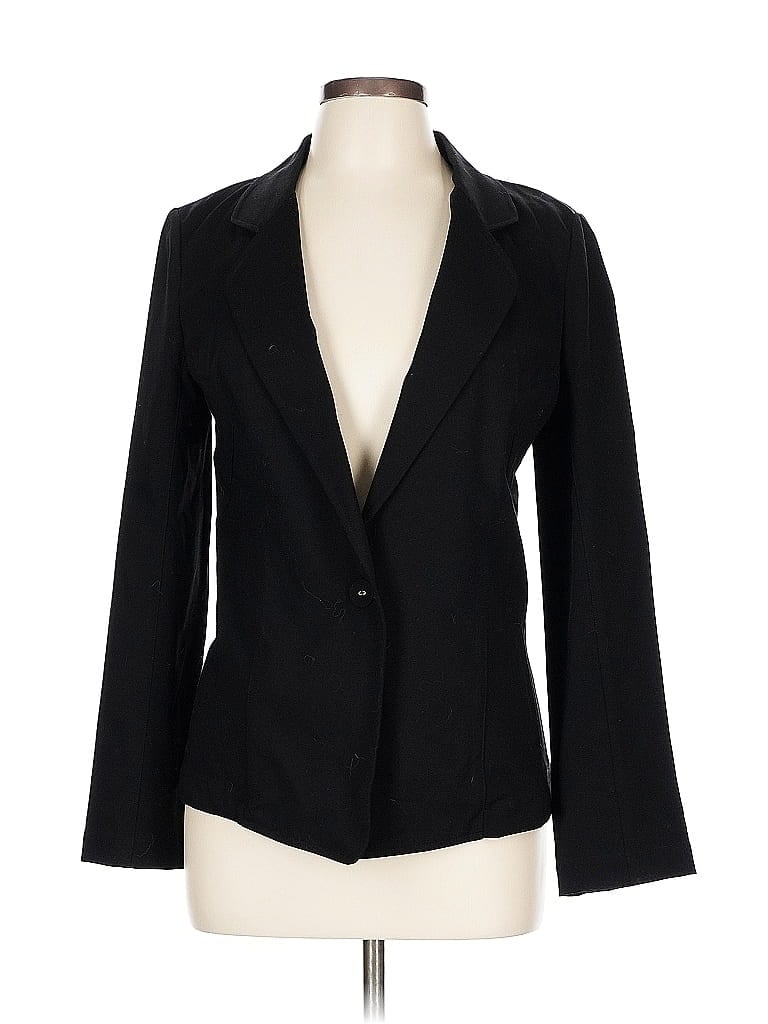 Pre-owned Donna Karan Blazer Jacket In Black