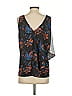 Ava & Aiden 100% Polyester Black Sleeveless Blouse Size S - photo 4
