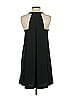 Ann Taylor LOFT 100% Polyester Solid Black Cocktail Dress Size XXS - photo 4