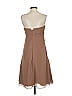 Bill Levkoff 100% Polyester Brown Tan Cocktail Dress Size S - photo 2