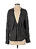 Cosmic Blue Love Gray Long Sleeve Blouse Size M - photo 1