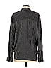 Cosmic Blue Love Gray Long Sleeve Blouse Size M - photo 3